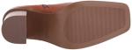 Drop Women's Ibita Cognac Square Toe Ankle Boot