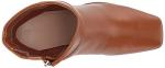 Drop Women's Ibita Cognac Square Toe Ankle Boot