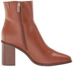 Drop Women's Ibita Cognac Square Toe Ankle Boot