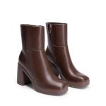 DREAM PAIRS Women's Chunky Square Toe Ankle Boots