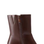 DREAM PAIRS Women's Chunky Square Toe Ankle Boots