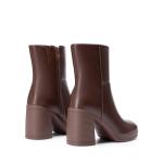 DREAM PAIRS Women's Chunky Square Toe Ankle Boots