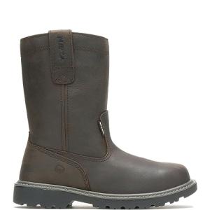 Wolverine Men's Waterproof Steel Toe Square Toe Boots