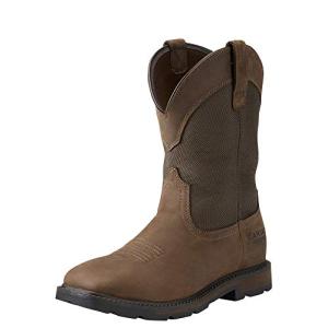Ariat Groundbreaker Men's Waterproof Square Toe Work Boots