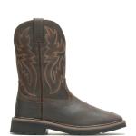 Wolverine Men's 10" Dark Brown Square Toe Boot