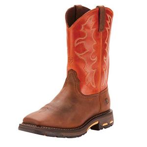 Ariat Workhog Men's Leather Square Toe Boots