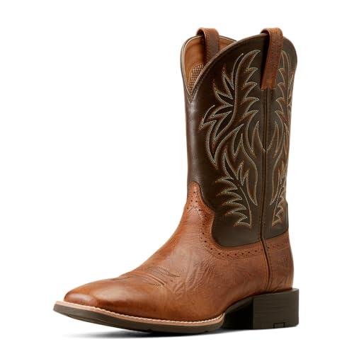 ARIAT Men's Sport Wide Square Toe Western Boots
