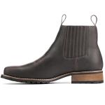 Men's Square Toe Cowboy Boots, Slip-On Style