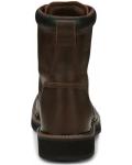 Justin Pulley 8" Men's Square Toe Work Boots
