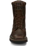 Justin Pulley 8" Men's Square Toe Work Boots
