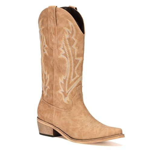 Square Toe Cowgirl Boots
