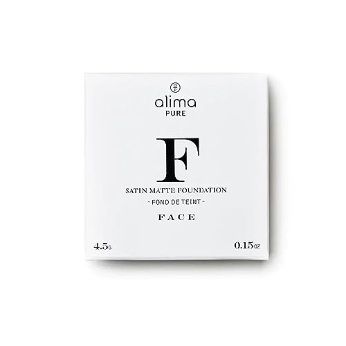 Alima Pure Satin Matte Foundation in Olive 3