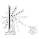 Lighted Tri-Fold Vanity Mirror with 21 LED Lights