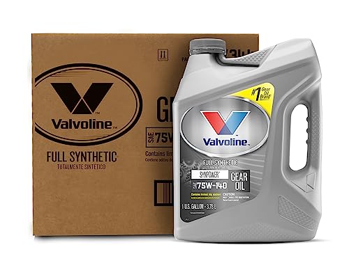 Valvoline SynPower SAE 75W-140 Full Synthetic Gear Oil 1 GA, Case of 3