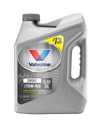 Valvoline SynPower SAE 75W-140 Full Synthetic Gear Oil 1 GA, Case of 3