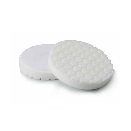 Chemical Guys BUFX_104HEX4 BUFX_104_HEX4 Hex-Logic Light-Medium Polishing Pad, White (4.5 Inch Pad made for 4 Inch backing plates), 1 Pad Included