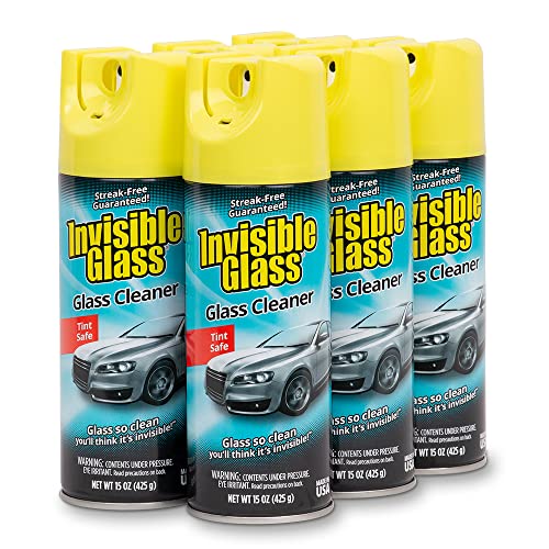 Invisible Glass 91163-6PK Premium Glass Cleaner