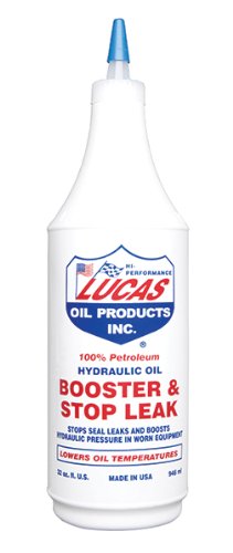 Lucas Oil 10019-12PK Hydraulic Oil Booster and Stop Leak - 32 oz, (Case of 12)