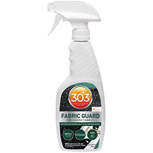 303 Marine Fabric Guard - For Marine Fabrics - Restores Lost Water Repellency To Factory New Levels - Repels Moisture And Stains, 16 fl. oz. (30616CSR-6PK)