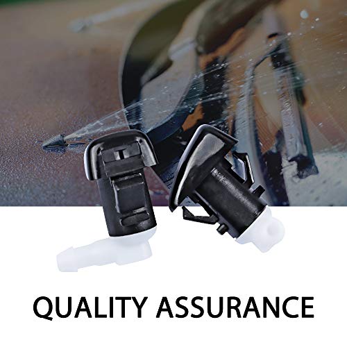 Replacement for 2014-2015 Chevrolet Cruze Front Windshield Washer Nozzles, Replaces OEM #: 95226510 Spray Jet Kit (pack of 2)