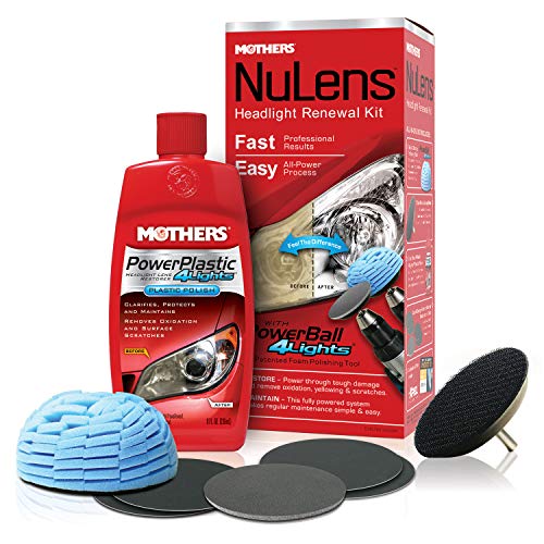 Mothers 07251-6-6PK NuLens Headlight Renewal Kit, (Pack of 6)