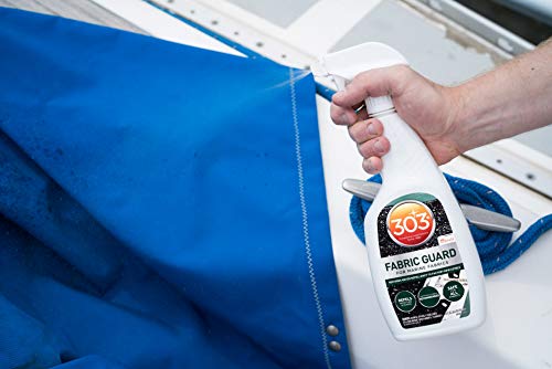 303 Marine Fabric Guard - For Marine Fabrics - Restores Lost Water Repellency To Factory New Levels - Repels Moisture And Stains, 16 fl. oz. (30616CSR-6PK)