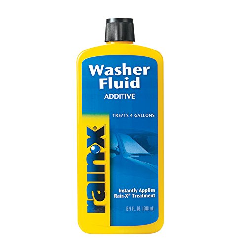 Rain-X White RX11806D Washer Fluid Additive-16.9 fl. oz, 500. ml + 800002243 Yellow Windshield Treatment, 7. Fluid_Ounces