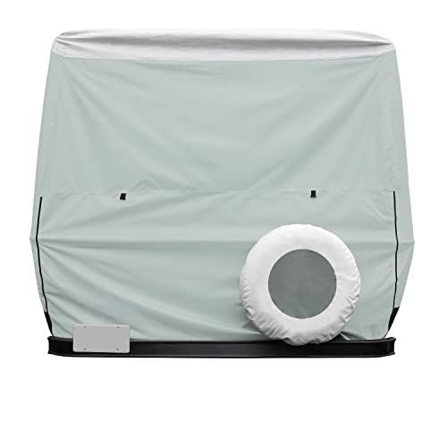 Classic Accessories RV SkyShield Molded Fiberglass Travel Trailer Cover, 8'Lâ10'L, 80"W, Model 1