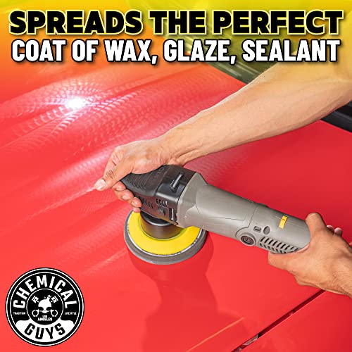 Chemical Guys BUF_503XMAX TORQX Random Orbital Polisher, Pads, Pad Cleaner & Conditioner, Polishes & Compounds Kit - 11 Items