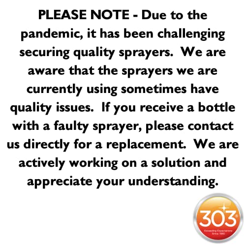 303 Products 30616CSR Products Inc Fabric Guard 16 Oz. Sprayer , White