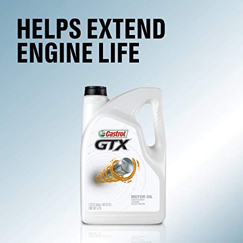 Castrol 6144 GTX ULTRACLEAN 5W-30 Motor Oil, 1 Quart, 6 Pack