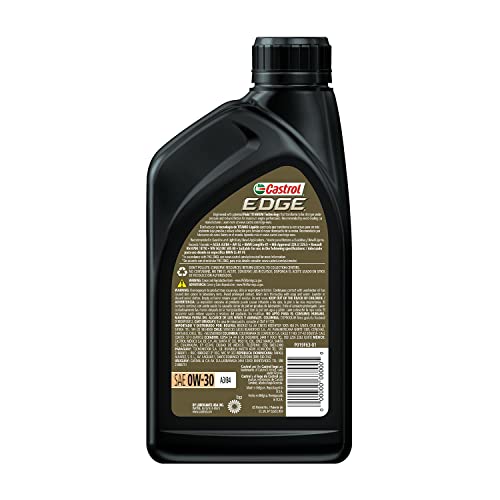 Castrol - 152B99-6PK 06244 Edge A3/B4 0W-30 Advanced Full Synthetic Motor Oil, 1 Quart, 6 Pack