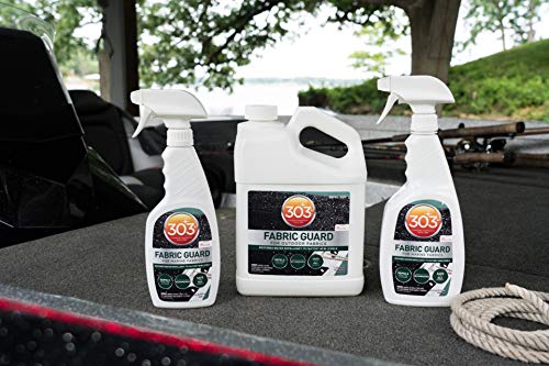 303 Marine Fabric Guard - For Marine Fabrics - Restores Lost Water Repellency To Factory New Levels - Repels Moisture And Stains, 1 Gallon, 4 Pack, 128 Fl. oz. (30674-4PK)