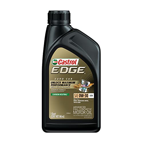 Castrol - 152B99-6PK 06244 Edge A3/B4 0W-30 Advanced Full Synthetic Motor Oil, 1 Quart, 6 Pack