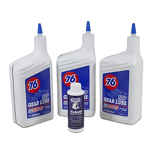 Yukon Gear & Axle (OK 3-QRT-Conv-A) 80W90 Conventional Gear Oil with Positraction Additive - 3 Quart