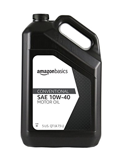 Amazon Basics Conventional Motor Oil - 10W-40 - 5 Quart