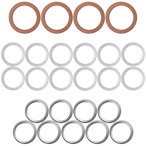 Prime Ave Differential & Transfer Case Crush Washer Gasket Kit for Toyota Lexus Scion Part# 90430-24003 + 12157-10010 + 90430-A0003