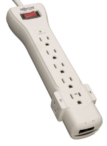 Tripp Lite Surge Protector Power Strip 6ft Cord Right Angle Plug1