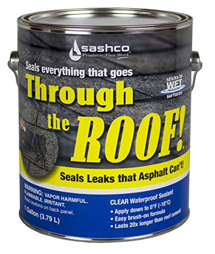 Sashco Gallon Clear Roof Sealant