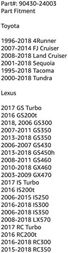 Prime Ave Differential & Transfer Case Crush Washer Gasket Kit for Toyota Lexus Scion Part# 90430-24003 + 12157-10010 + 90430-A0003