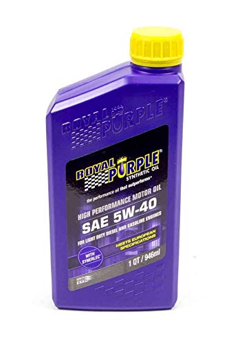 Royal Purple API-Licensed SAE 5W-40 High Performance Synthetic Motor Oil