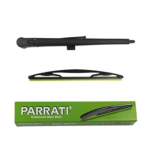 PARRATI Factory Rear Wiper Arm Set for Cadillac Escalade,GMC Yukon,Chevy Tahoe Suburban,2007-2013 - Back Windshield Wiper Arm Blade Set, OEM 15277756 25820122