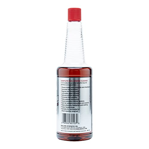 Red Line (60103) Complete SI-1 Fuel System Cleaner - Gas and Injector Additive Treatment - 15 oz Bottle