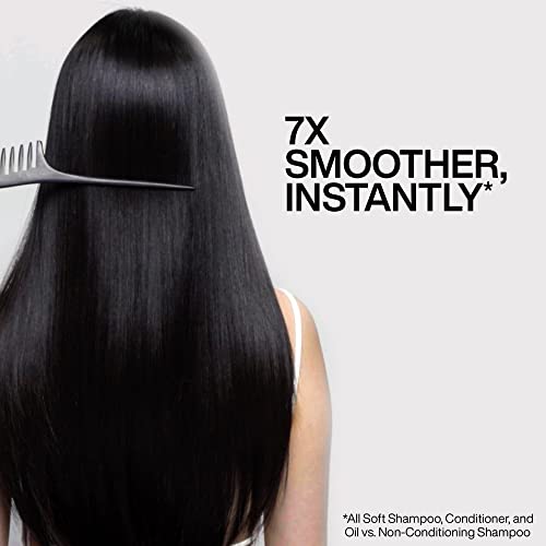 Redken All Soft Conditioner | For Dry/Brittle Hair | Moisturizes & Provides Intense Softness | With Argan Oil | 33.8 Fl Oz