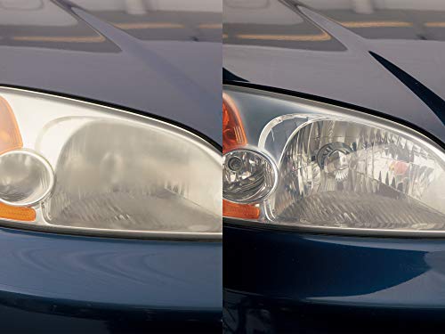 3M Headlight Restoration Kit, Simple Process to Restore Cloudy & Dull Headlights, Hand Application, 1 Kit (39084)