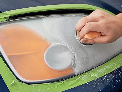 3M Headlight Restoration Kit, Simple Process to Restore Cloudy & Dull Headlights, Hand Application, 1 Kit (39084)