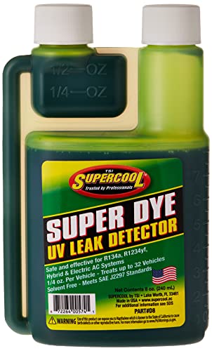 Supercool A/C Leak Detection Dye, 8 Oz