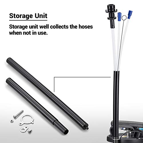 EWK 3 Hoses + Sealing Cap + Storage Tube Set for 6.5L Fluid Extractor Pump Oil Vacuum Changer