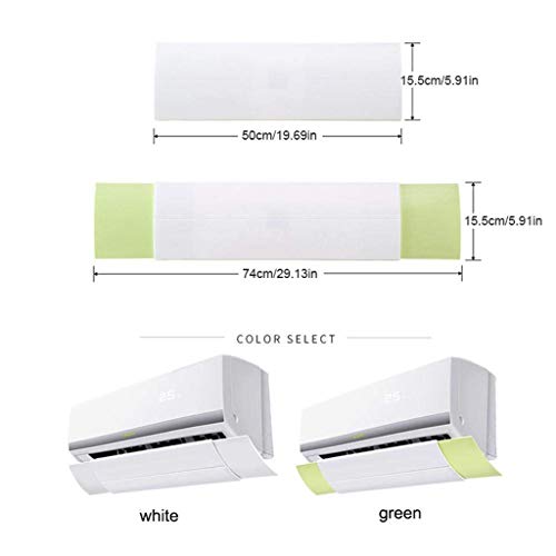 Air Conditioner Deflector, Adjustable Anti Direct Blowing Retractable Air Conditioning Deflector, Air-Con Deflectors for Home/Office,50-74cm Retractable