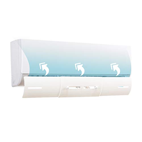 LBG Products  Air Conditioner Delfector, Anti -Blast Anti- Direct Blowing Baffle Windshield for Home, Office, Mini-Split, Central A/C,White